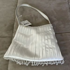 New with tags satin evening bag